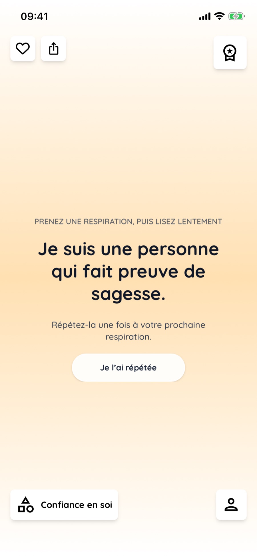 De l’intention quotidienne à la pratique personnelle: Lisez à votre rythme